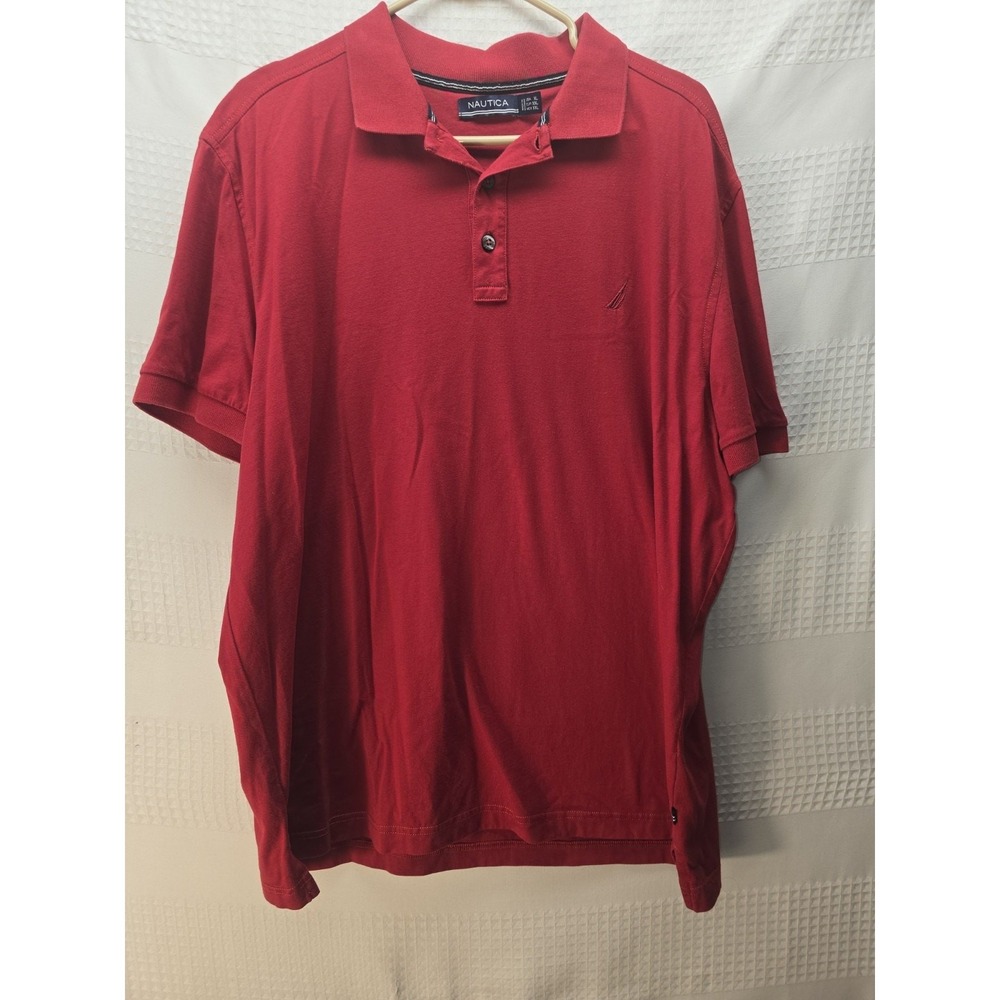 Nautica Mens Navtech Classic Fit Wicking Short Sleeve Performance Polo Shirt XXL